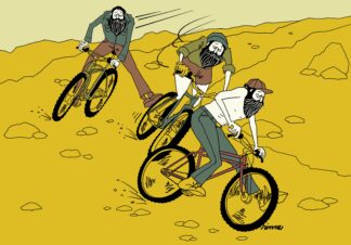 UNCLE RINNE Framed Art Print -- Klunkerz --