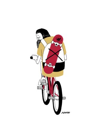 UNCLE RINNE Framed Art Print -- On The Street --