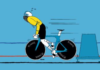 UNCLE RINNE Framed Art Print -- Start