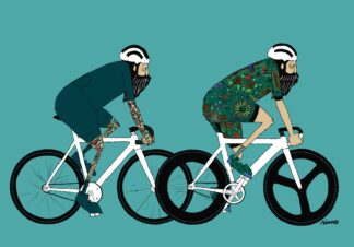 UNCLE RINNE Framed Art Print -- Which one are you --