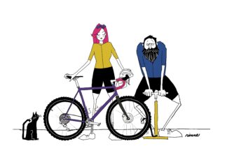 UNCLE RINNE Framed Art Print -- air pump --