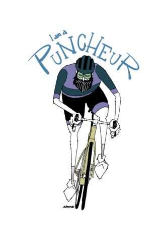 UNCLE RINNE Framed Art Print -- I am a Puncheur