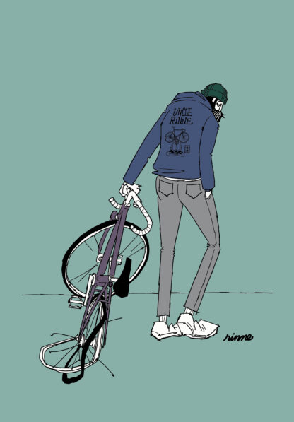 Rinne Framed Art Print --  just ride 2