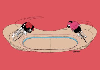 UNCLE RINNE Framed Art Print -- UNCLE RINNE loop --